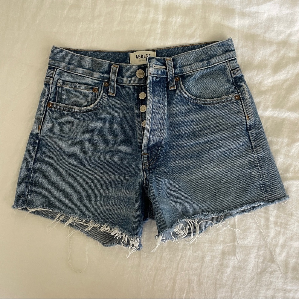 Agolde Parker Long Short in Skywave